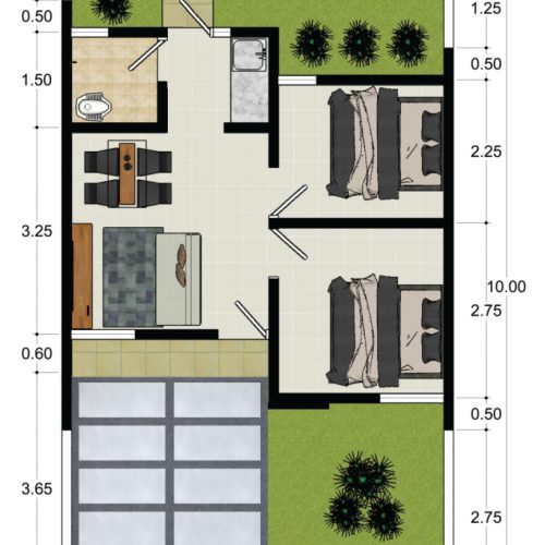 denah-rumah-tipe-30-60